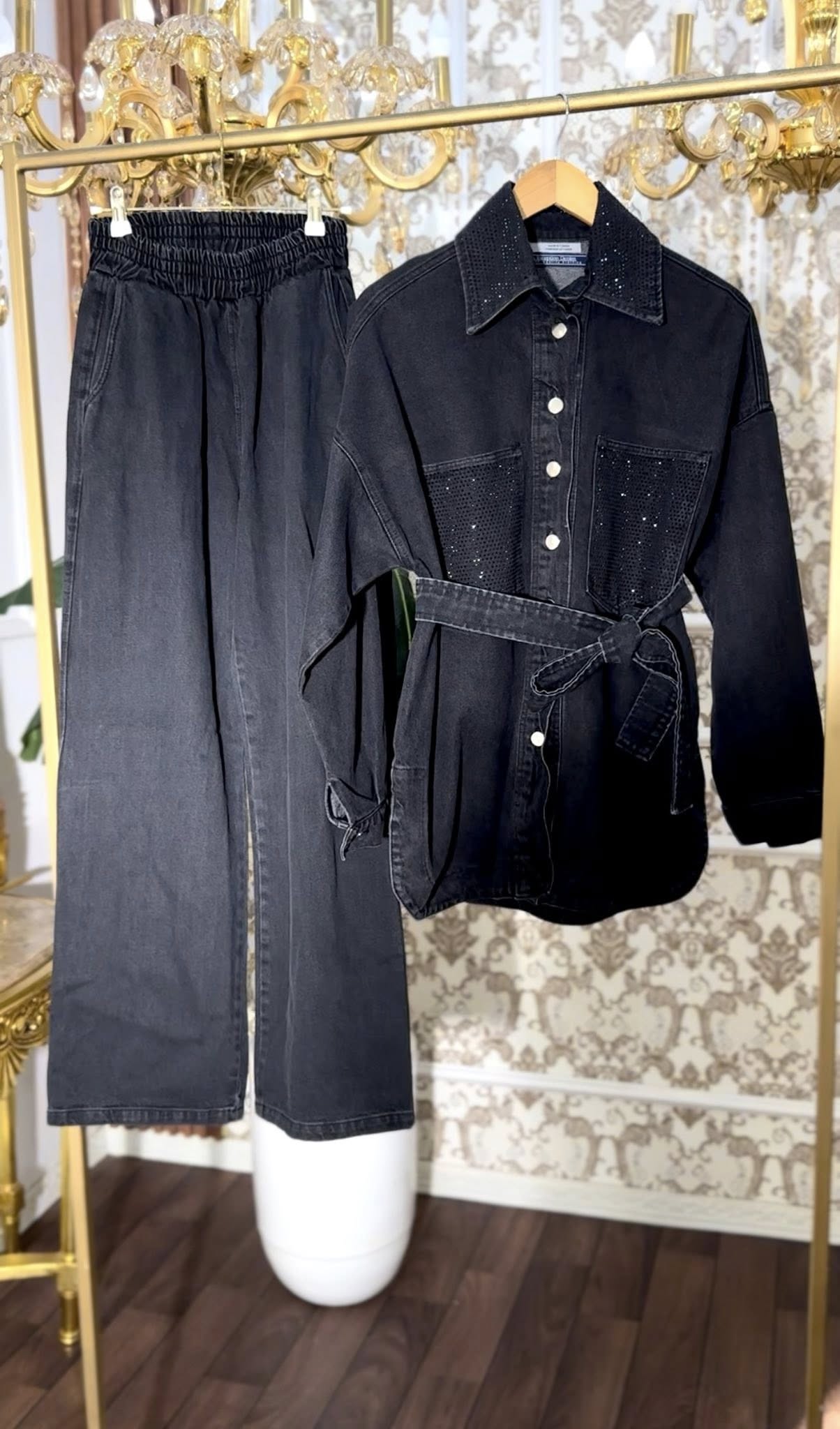 set jean noir