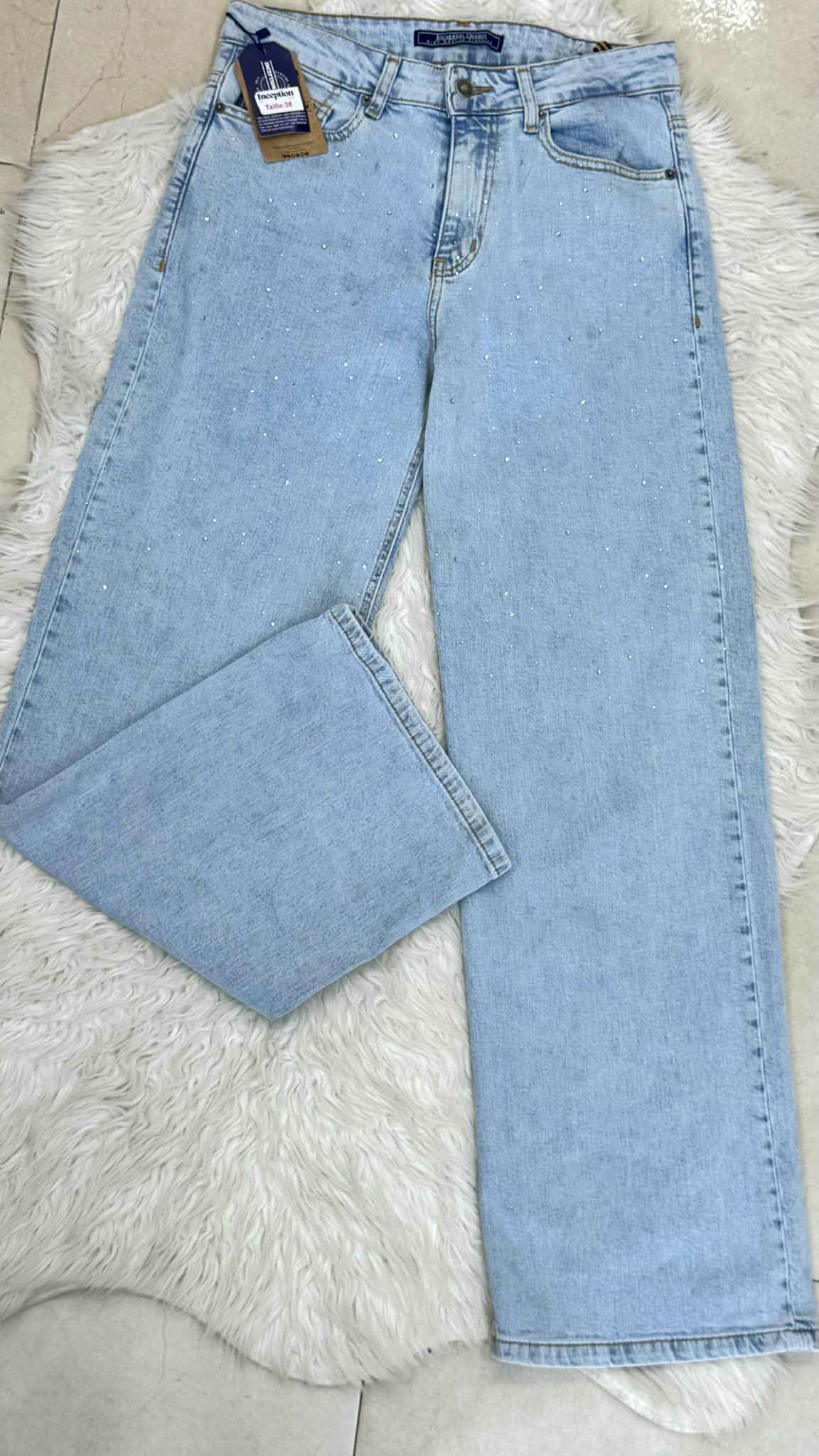 pantalon jeans clair