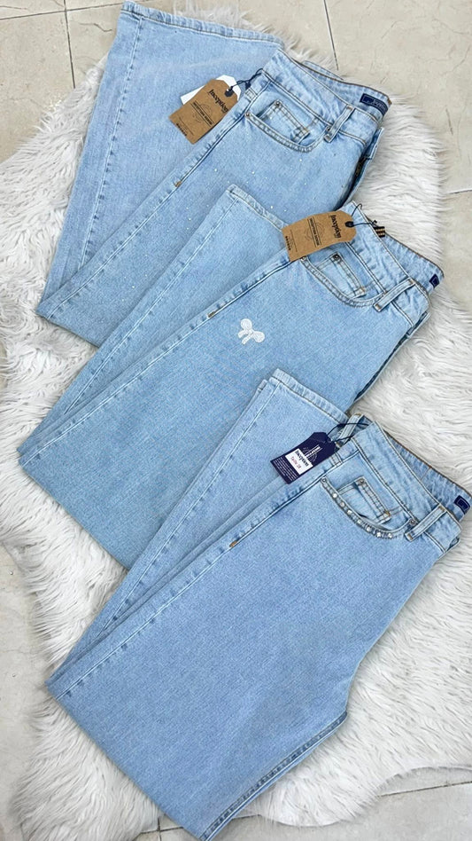 pantalon jeans clair
