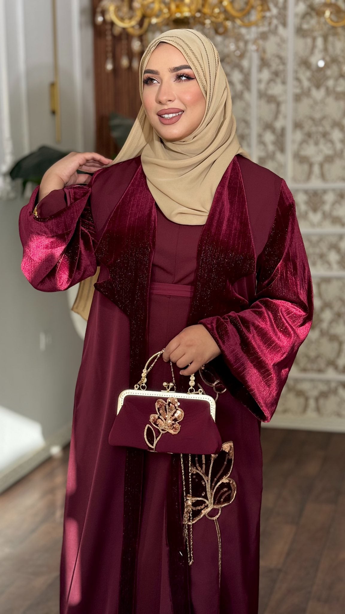 abaya fleur