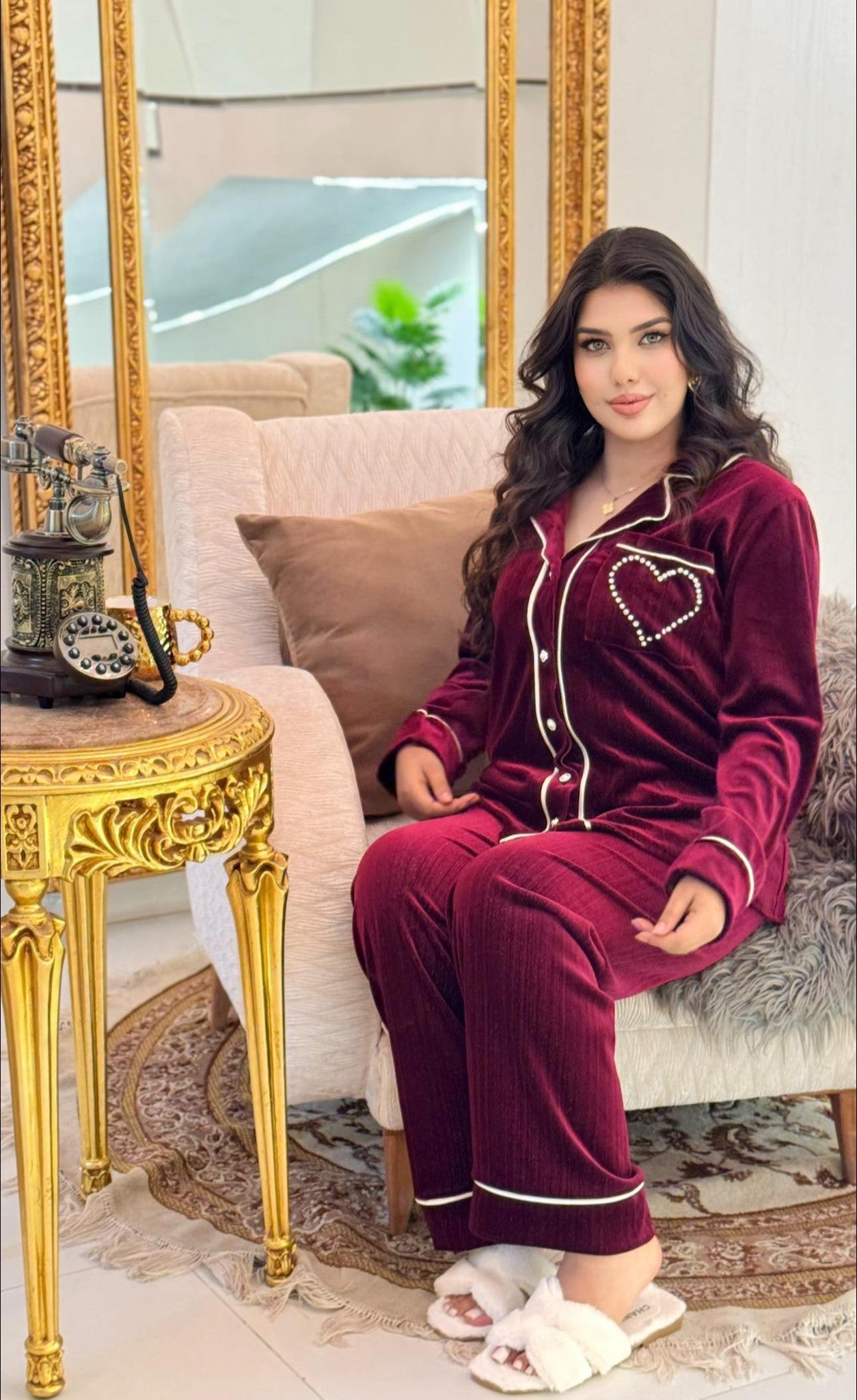 pyjama cœur