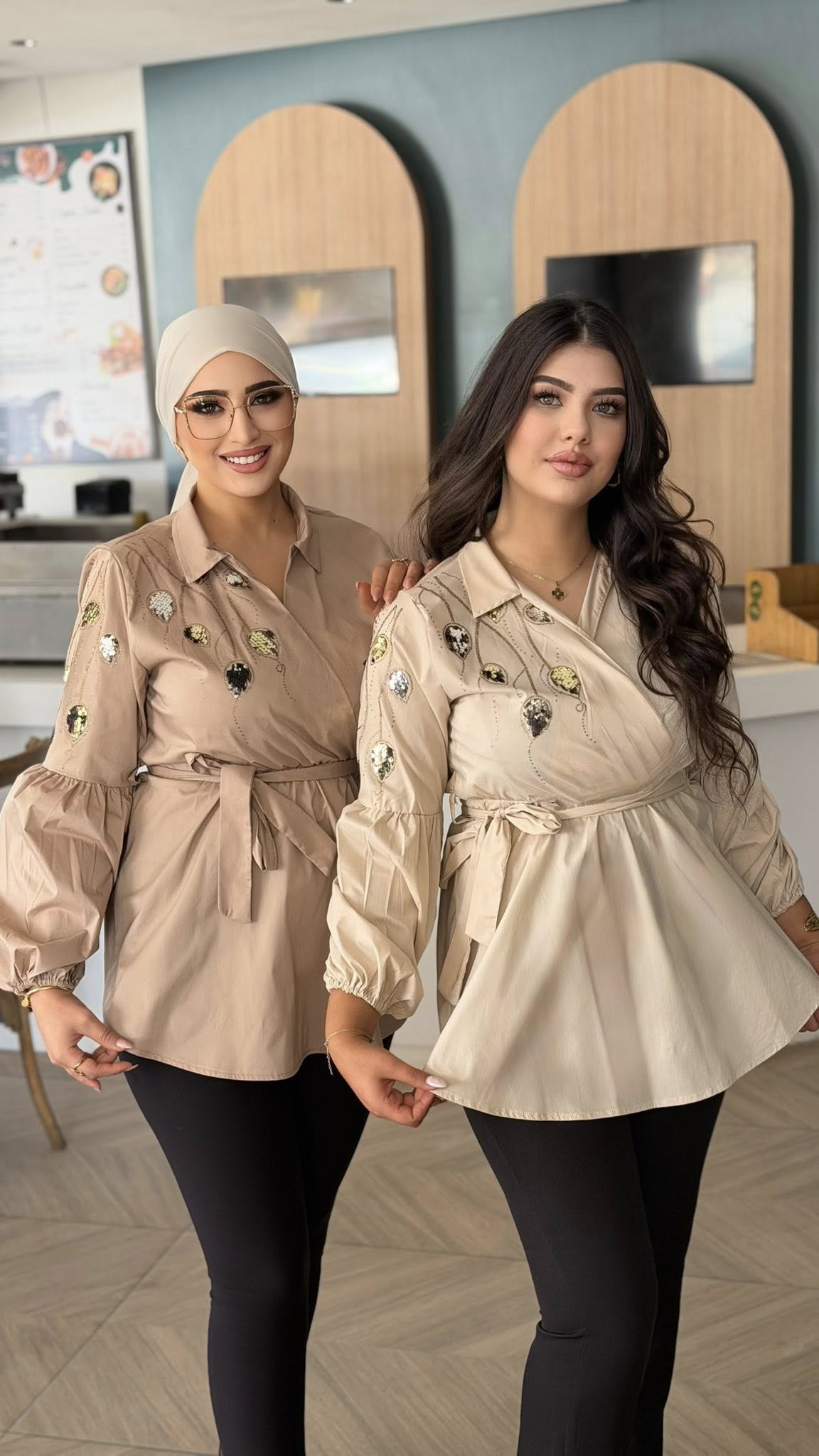 chemise croisée