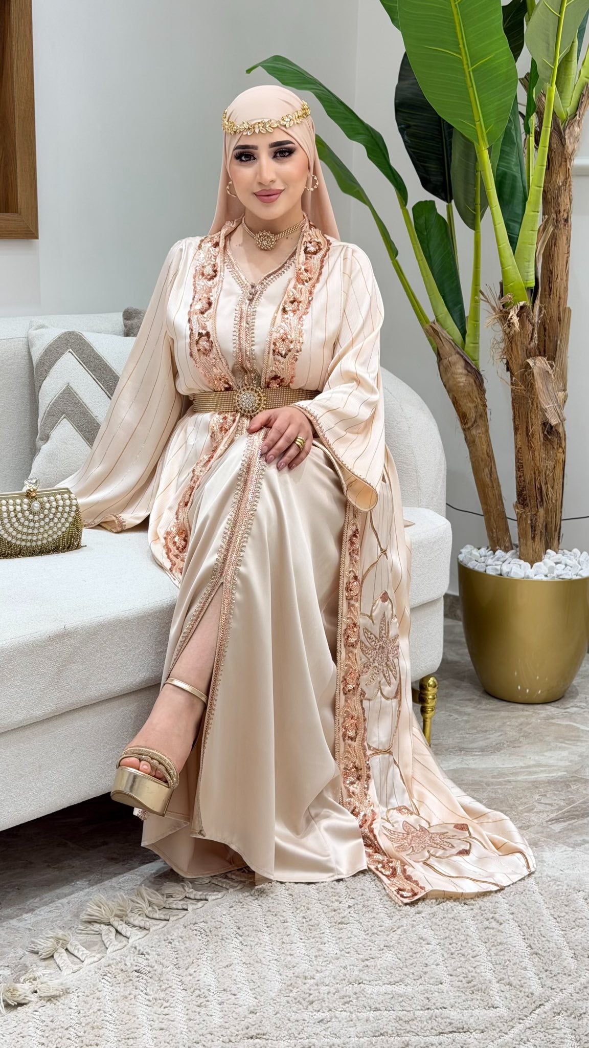 abaya diamante
