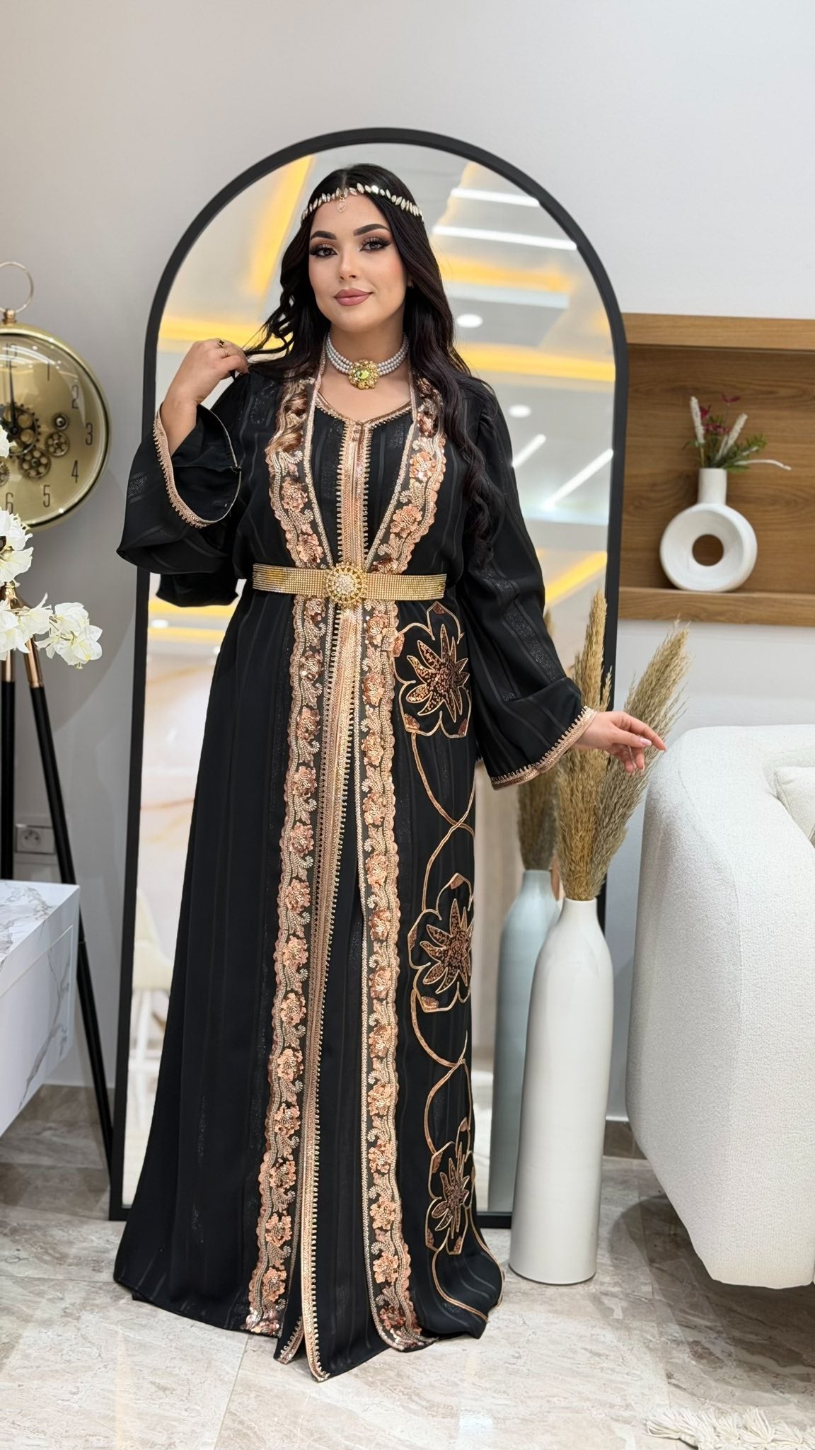 abaya diamante