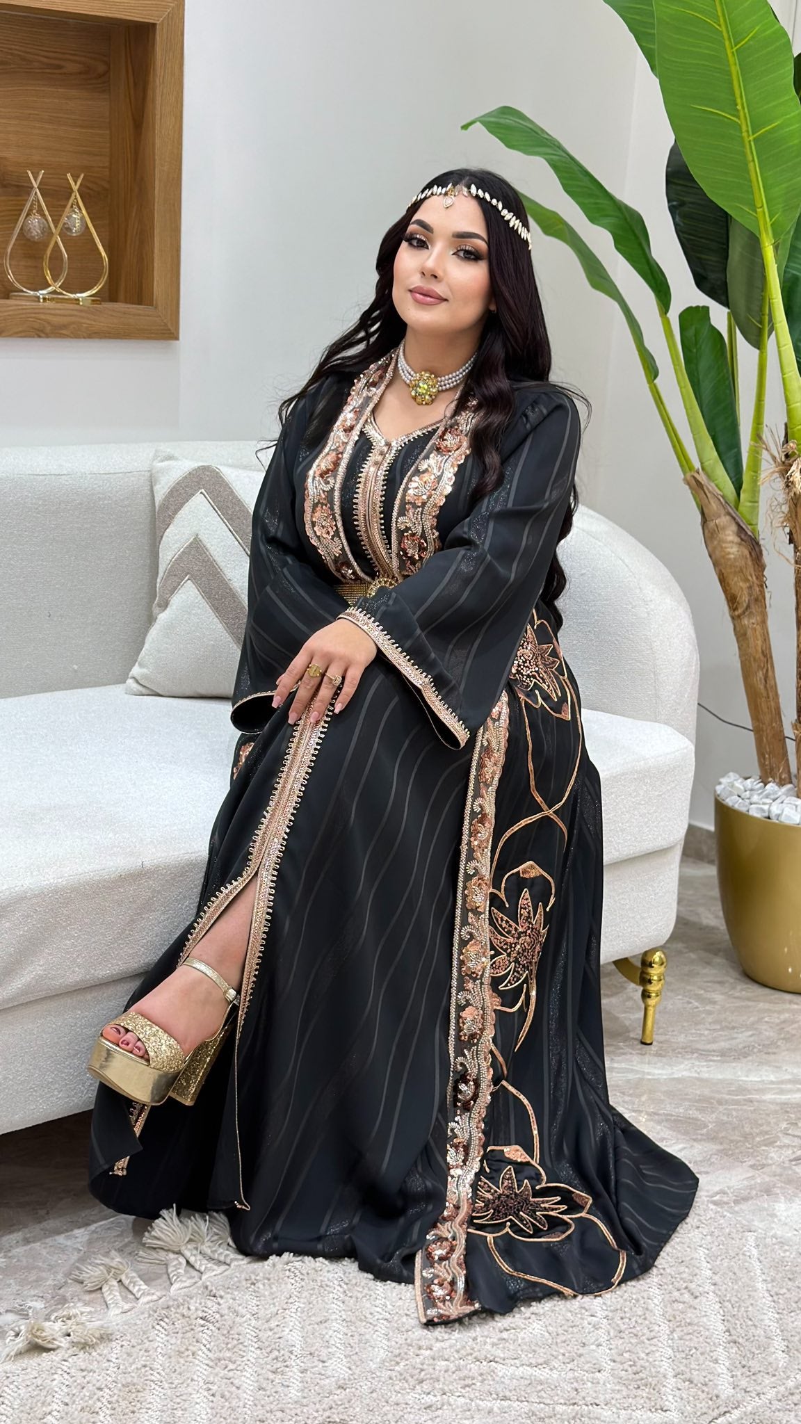 abaya diamante