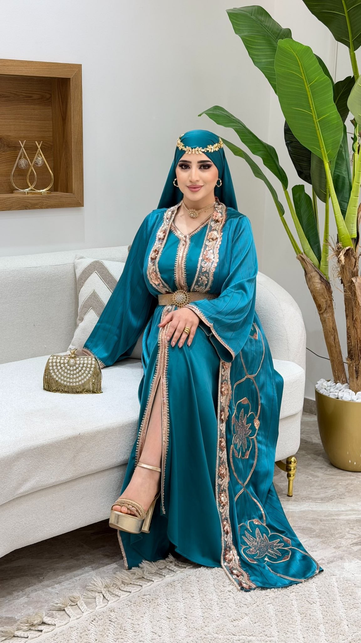 abaya diamante