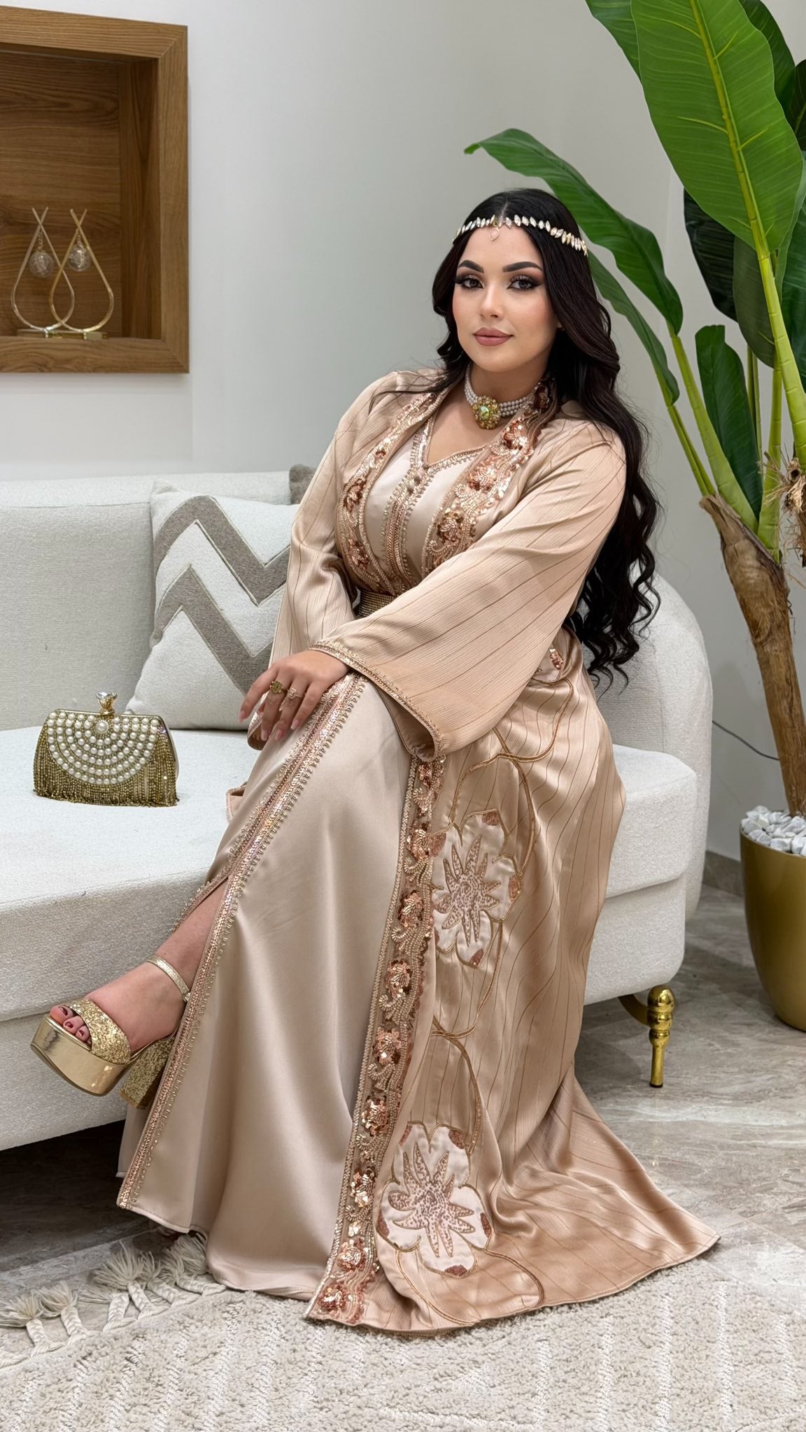 abaya diamante