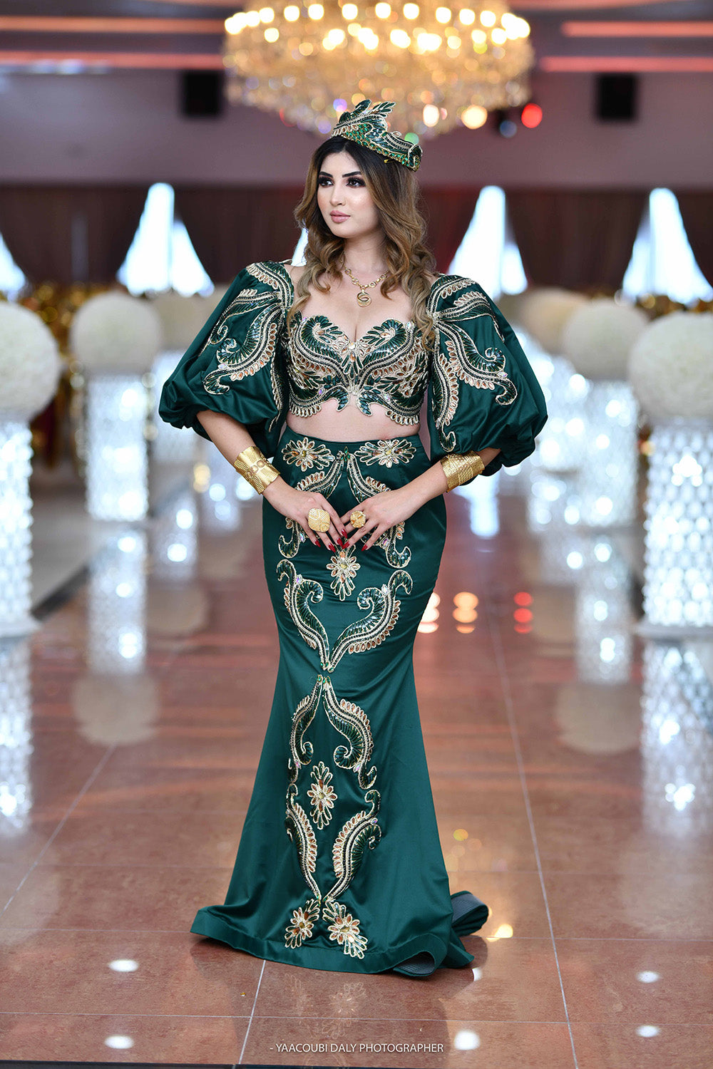 robe henna - Vert